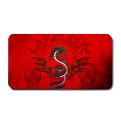 Chinese Dragon On Vintage Background Medium Bar Mats by FantasyWorld7