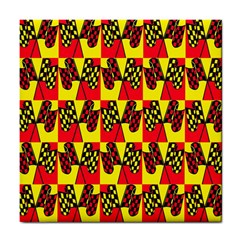 Race Flag Tile Coaster