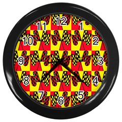 Race Flag Wall Clock (Black)