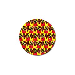 Race Flag Golf Ball Marker