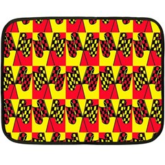 Race Flag Fleece Blanket (Mini)