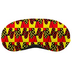 Race Flag Sleeping Mask