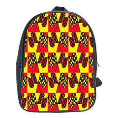 Race Flag School Bag (Large)