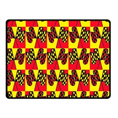 Race Flag Double Sided Fleece Blanket (Small) 