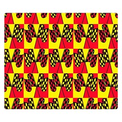 Race Flag Double Sided Flano Blanket (Small) 