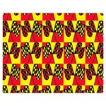 Race Flag Double Sided Flano Blanket (Medium)  60 x50  Blanket Back