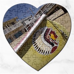 Boat 1 1 Jigsaw Puzzle (heart) by bestdesignintheworld