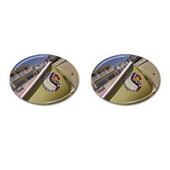 Boat 1 1 Cufflinks (oval) by bestdesignintheworld