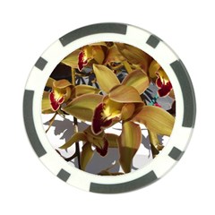 Orchids  1 1 Poker Chip Card Guard by bestdesignintheworld