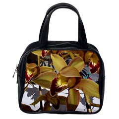 Orchids  1 1 Classic Handbag (one Side) by bestdesignintheworld