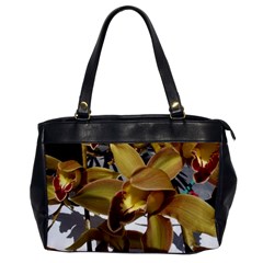 Orchids  1 1 Oversize Office Handbag by bestdesignintheworld