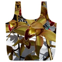 Orchids  1 1 Full Print Recycle Bag (xl) by bestdesignintheworld