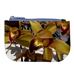 Orchids  1 1 Large Coin Purse by bestdesignintheworld