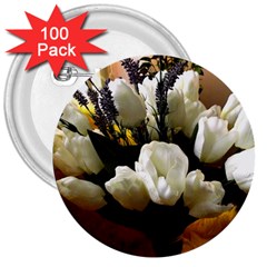 Tulips 1 3 3  Buttons (100 Pack)  by bestdesignintheworld