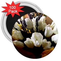 Tulips 1 3 3  Magnets (100 Pack) by bestdesignintheworld