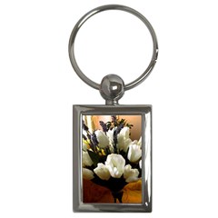 Tulips 1 3 Key Chain (rectangle) by bestdesignintheworld