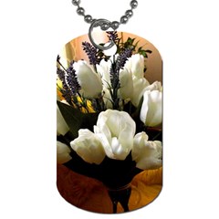 Tulips 1 3 Dog Tag (one Side) by bestdesignintheworld