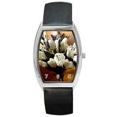 Tulips 1 3 Barrel Style Metal Watch by bestdesignintheworld