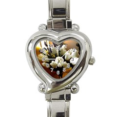 Tulips 1 3 Heart Italian Charm Watch