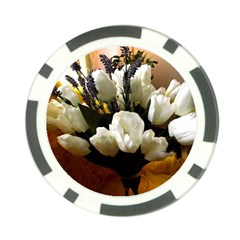 Tulips 1 3 Poker Chip Card Guard (10 Pack)