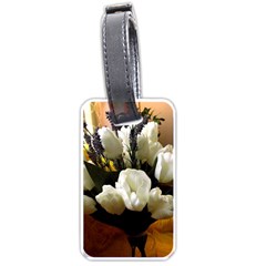 Tulips 1 3 Luggage Tag (one Side) by bestdesignintheworld