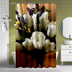 Tulips 1 3 Shower Curtain 48  X 72  (small)  by bestdesignintheworld