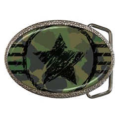 Military Camouflage Design Belt Buckles by Vaneshart