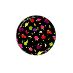 Vector Seamless Summer Fruits Pattern Colorful Cartoon Background Hat Clip Ball Marker by Vaneshart