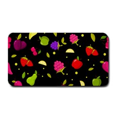 Vector Seamless Summer Fruits Pattern Colorful Cartoon Background Medium Bar Mats by Vaneshart