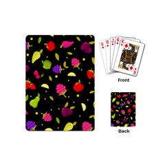 Vector Seamless Summer Fruits Pattern Colorful Cartoon Background Playing Cards Single Design (mini) by Vaneshart