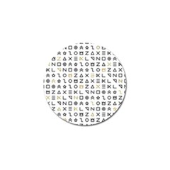 Memphis Seamless Patterns Golf Ball Marker (10 Pack) by Vaneshart