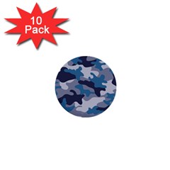 Military Seamless Pattern 1  Mini Buttons (10 Pack)  by Vaneshart