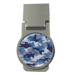 Military Seamless Pattern Money Clips (round)  by Vaneshart