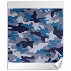 Military Seamless Pattern Canvas 11  X 14  by Vaneshart