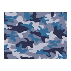 Military Seamless Pattern Double Sided Flano Blanket (mini)  by Vaneshart