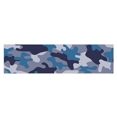 Military Seamless Pattern Satin Scarf (oblong) by Vaneshart