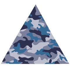 Military Seamless Pattern Wooden Puzzle Triangle by Vaneshart