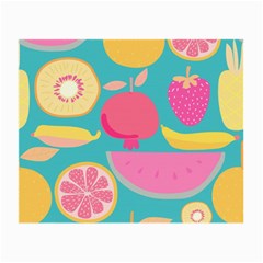 Seamless Pattern With Fruit Vector Illustrations Gift Wrap Design Small Glasses Cloth by Vaneshart