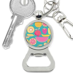 Seamless Pattern With Fruit Vector Illustrations Gift Wrap Design Bottle Opener Key Chain by Vaneshart