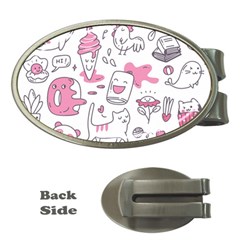 Set Kawaii Doodles Money Clips (oval) 