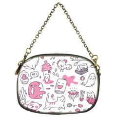 Set Kawaii Doodles Chain Purse (one Side) by Vaneshart