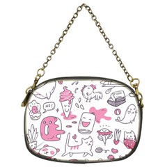 Set Kawaii Doodles Chain Purse (two Sides) by Vaneshart