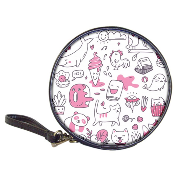 Set Kawaii Doodles Classic 20-CD Wallets