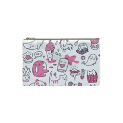 Set Kawaii Doodles Cosmetic Bag (small) by Vaneshart