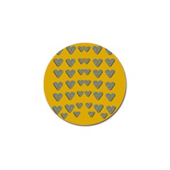 Butterfly Cartoons In Hearts Golf Ball Marker (4 Pack) by pepitasart