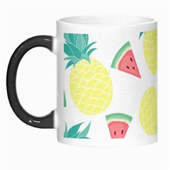 Vector Seamless Pattern With Pineapples Morph Mugs by Vaneshart