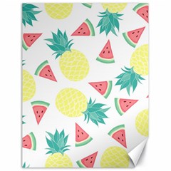 Vector Seamless Pattern With Pineapples Canvas 18  X 24  by Vaneshart