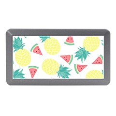 Vector Seamless Pattern With Pineapples Memory Card Reader (mini) by Vaneshart