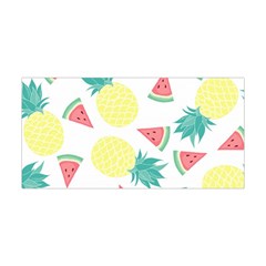 Vector Seamless Pattern With Pineapples Yoga Headband by Vaneshart