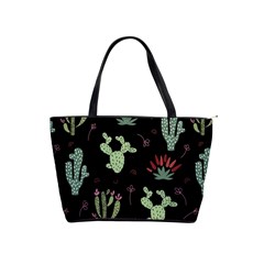 Cartoon African Cactus Seamless Pattern Classic Shoulder Handbag by Vaneshart